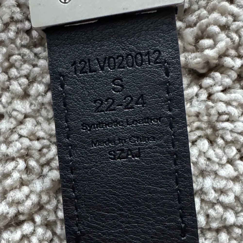 Levi Strauss boy's Brown Belt with Silver Buckle